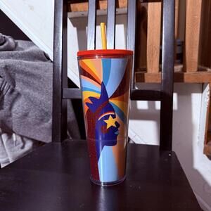 Starbucks Colorful Reusable Tumbler with Straw - Brand New
